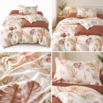 Lenjerie de pat  din bumbac finet 6 piese EST485
