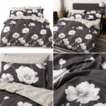 Lenjerie de pat din bumbac finet flori 766