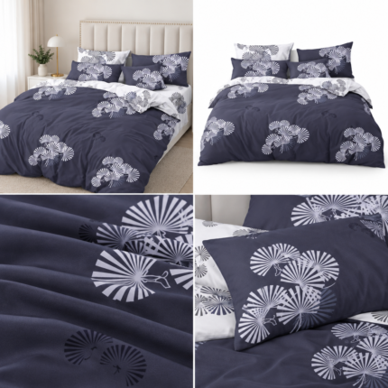 Lenjerie de pat din bumbac finet flori 768