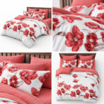 Lenjerie de pat din bumbac finet Super Elegant Pucioasa 1076