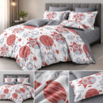 Lenjerie de pat din bumbac finet Super Elegant Pucioasa 18