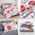Lenjerie de pat din bumbac finet Super Elegant Pucioasa 18