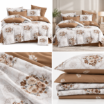 Lenjerie de pat din bumbac finet Super Elegant Pucioasa 22