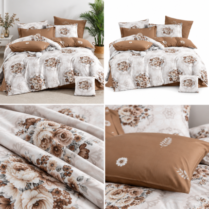 Lenjerie de pat din bumbac finet Super Elegant Pucioasa 22