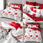 Lenjerie de pat din bumbac finet Super Elegant Pucioasa 23