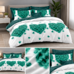 Lenjerie de pat din bumbac finet Super Elegant Pucioasa 25