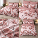 Lenjerie de pat din bumbac finet Super Elegant Pucioasa 29