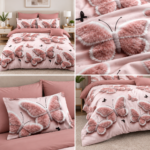 Lenjerie de pat din bumbac finet Super Elegant Pucioasa 29