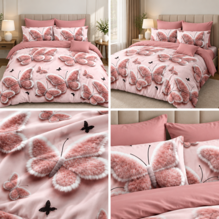 Lenjerie de pat din bumbac finet Super Elegant Pucioasa 29
