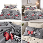 Lenjerie de pat din bumbac finet Super Elegant Pucioasa 324