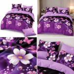 Lenjerie de pat din bumbac finet Super Elegant Pucioasa 384
