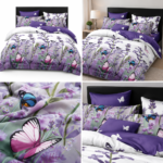 Lenjerie de pat din bumbac finet Super Elegant Pucioasa 448