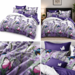Lenjerie de pat din bumbac finet Super Elegant Pucioasa 448