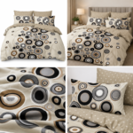 Lenjerie de pat din bumbac finet Super Elegant Pucioasa 691