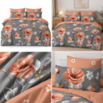 Lenjerie de pat din bumbac finet Super Elegant Pucioasa 803
