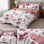 Lenjerie de pat din bumbac finet Super Elegant Pucioasa 807