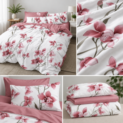 Lenjerie de pat din bumbac finet Super Elegant Pucioasa 807