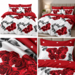 Lenjerie de pat din bumbac finet Super Elegant Pucioasa 809
