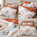 Lenjerie de pat din bumbac finet Super Elegant Pucioasa 825