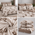 Lenjerie de pat din bumbac finet Super Elegant Pucioasa 836