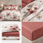 Lenjerie de pat din bumbac finet Super Elegant Pucioasa 838