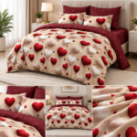 Lenjerie de pat din bumbac finet Super Elegant Pucioasa 839