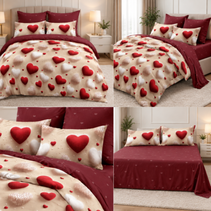 Lenjerie de pat din bumbac finet Super Elegant Pucioasa 839