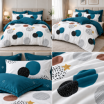 Lenjerie de pat din bumbac finet Super Elegant Pucioasa 9