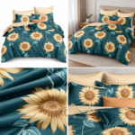 Lenjerie de pat din bumbac finet Super Elegant Pucioasa YX