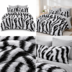 Lenjerie de pat din finet 6 piese cu ELASTIC LEP15