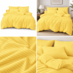 Lenjerie de pat hotel BUMBAC DAMASC cu elastic E26