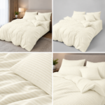 Lenjerie de pat hotel BUMBAC DAMASC cu elastic E36