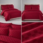 Lenjerie hoteliera din bumbac satinat cu elastic DRP18