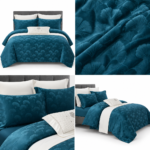 Lenjerie Jacquard Velvet lux 4 piese LJ17