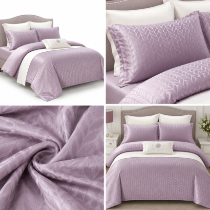 Lenjerie Jacquard Velvet lux 4 piese LJ21