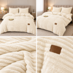 Lenjerie pufoasa Cocolino cu elastic 4 piese LCE29