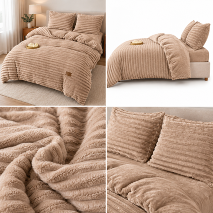 Lenjerie pufoasa Cocolino cu elastic 4 piese LCE30