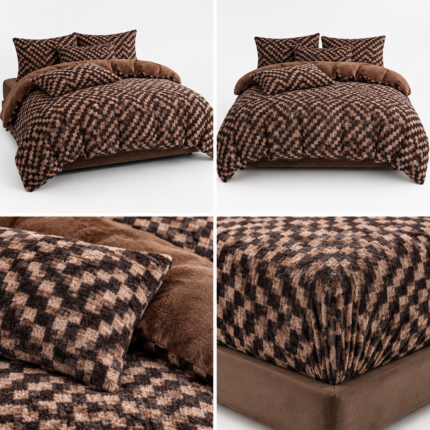 Lenjerie pufoasa Cocolino cu elastic 6 piese LCEE10