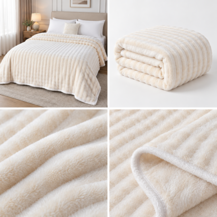 Patura pufoasa 200 x 230 cm Super elegant Pucioasa A1