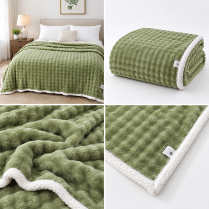 Patura pufoasa 200 x 230 cm Super elegant Pucioasa A3