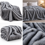 Patura pufoasa cocolino 200 cm x 230 cm  PBE12