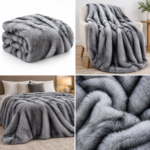 Patura pufoasa cocolino 200 cm x 230 cm  PBE12