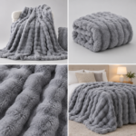 Patura pufoasa cocolino 200 cm x 230 cm PBE15
