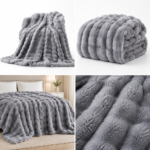Patura pufoasa cocolino 200 cm x 230 cm PBE15