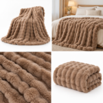 Patura pufoasa cocolino 200 cm x 230 cm PBE18