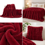 Patura pufoasa cocolino 200 cm x 230 cm PBE20