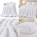 Patura pufoasa cocolino 200 cm x 230 cm PBE22