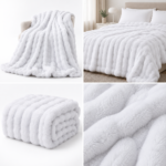 Patura pufoasa cocolino 200 cm x 230 cm PBE22